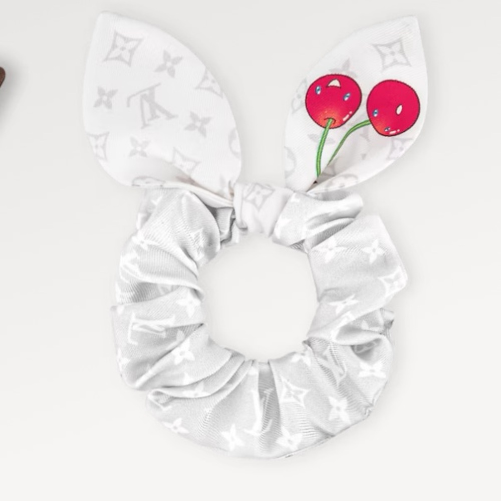 LV x TM Monogram Scrunchie